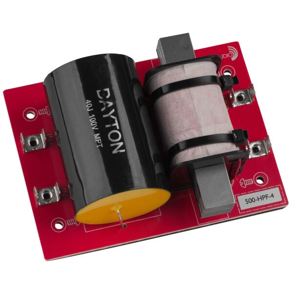 Main product image for Dayton Audio 500-HPF-4 High Pass Speaker Crossover 260-1750